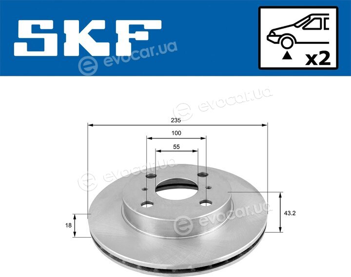 SKF VKBD 80302 V2