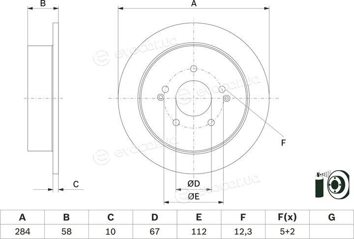 Bosch 0 986 479 H16