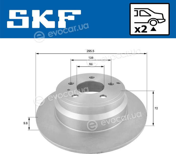 SKF VKBD 90291 S2