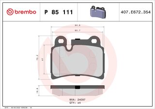 Brembo P 85 111