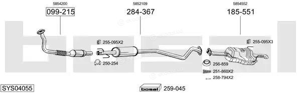 Bosal SYS04055