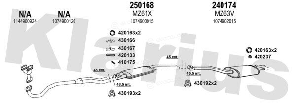 Klarius 600061E