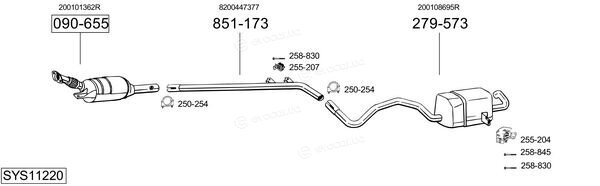 Bosal SYS11220