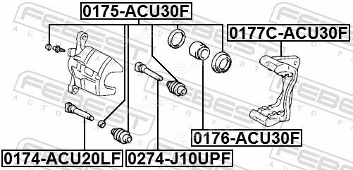 Febest 0175-ACU30F