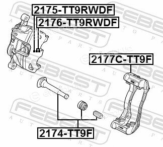 Febest 2176-TT9RWDF