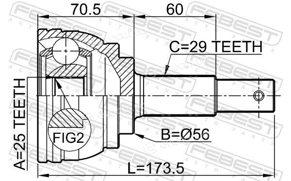 Febest 0210-J31