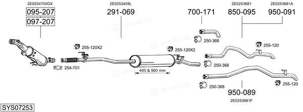 Bosal SYS07253