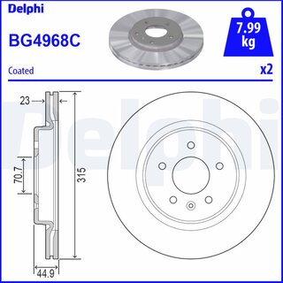 Delphi BG4968C