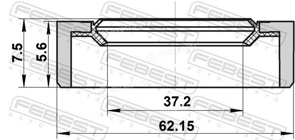 Febest 95BDY-39620608X