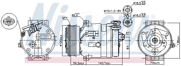 Nissens 89057