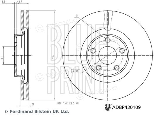 Blue Print ADBP430109