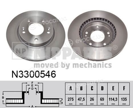 Nipparts N3300546