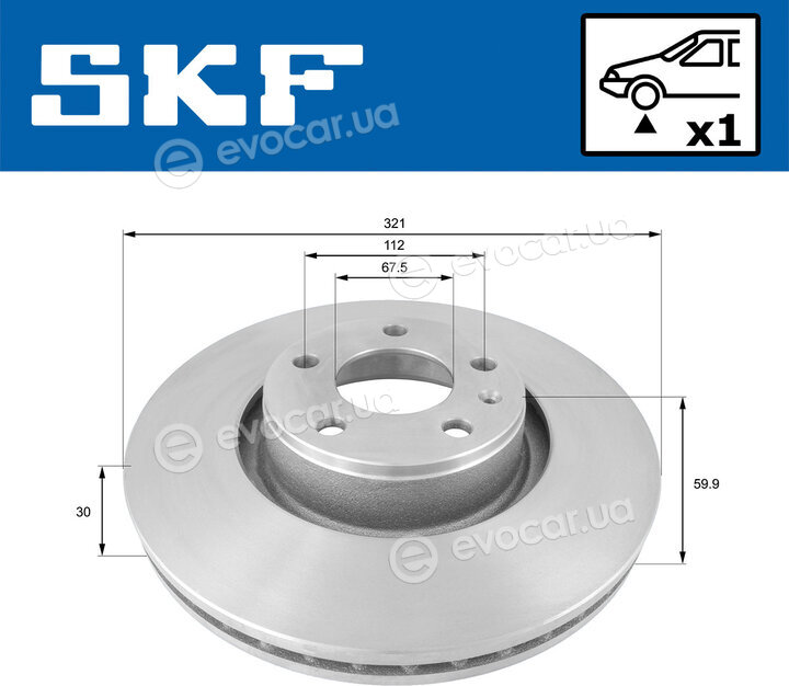 SKF VKBD 80226 V1