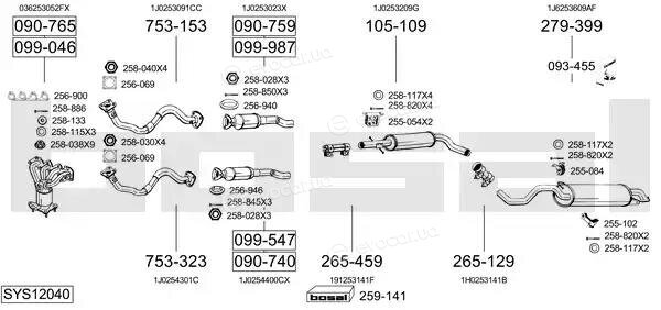 Bosal SYS12040