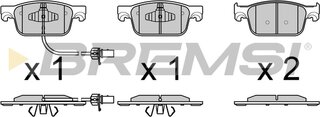 Bremsi BP3761