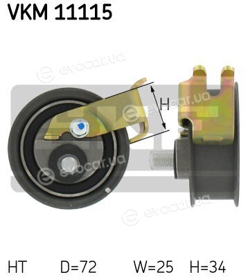SKF VKM 11115
