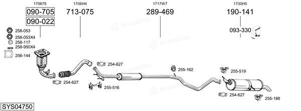 Bosal SYS04750