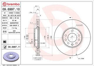 Brembo 09.6997.11