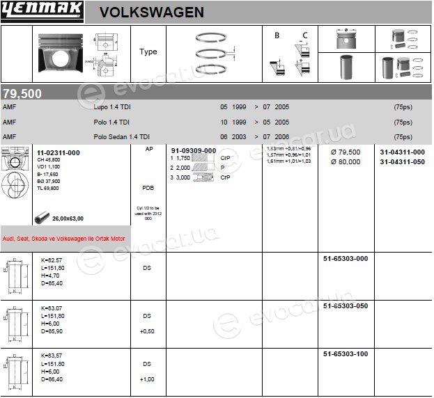 Yenmak 31-04311-000