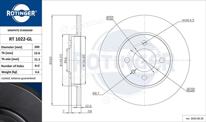 Rotinger RT 1022-GL