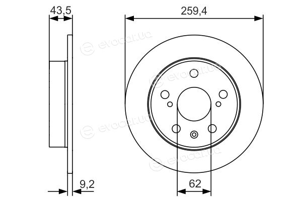 Bosch 0 986 479 C44