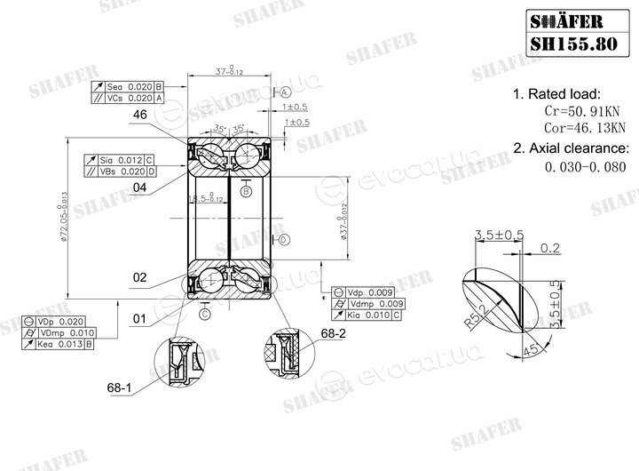 Shafer SH155.80