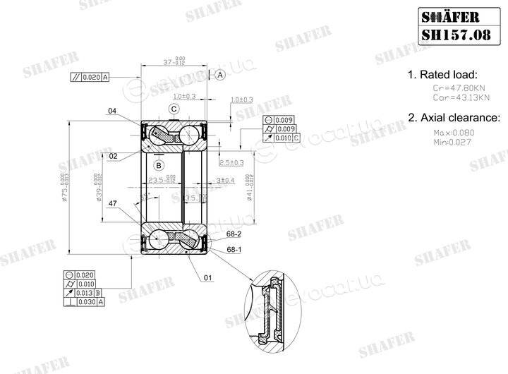 Shafer SH157.08K