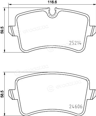 Hella Pagid 8DB 355 016-001