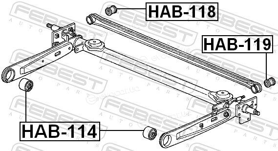 Febest HAB-114