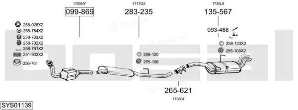 Bosal SYS01139