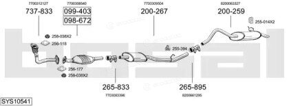 Bosal SYS10541