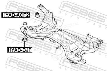 Febest HYAB-BJF
