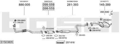 Bosal SYS03805