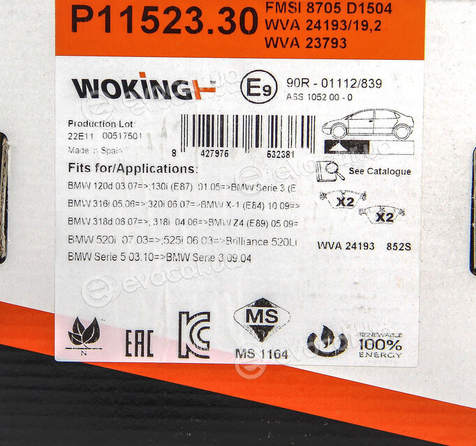 Woking P11523.30