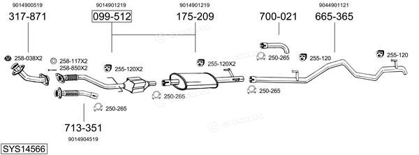 Bosal SYS14566