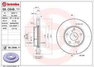 Brembo 09.C648.11