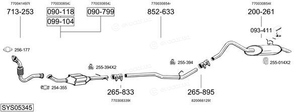 Bosal SYS05345