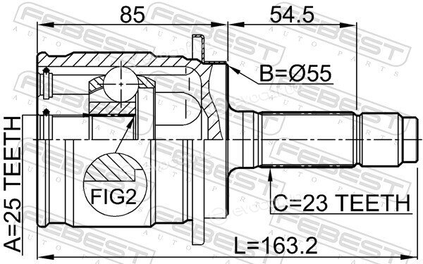Febest 0310-RD5R