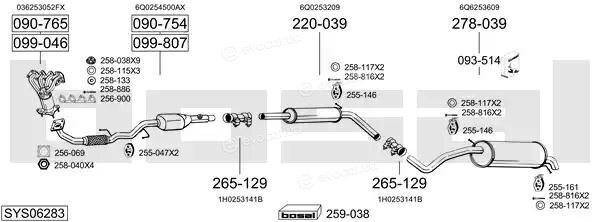 Bosal SYS06283