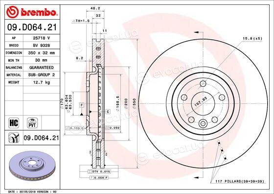 Brembo 09.D064.21