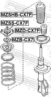 Febest MZD-CX7F