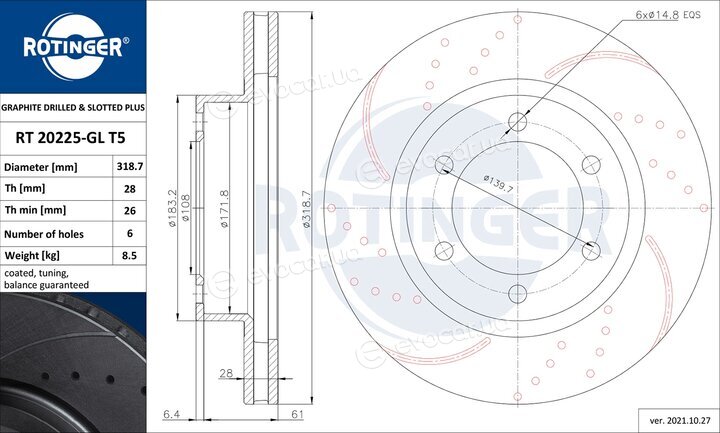 Rotinger RT 20225-GL T5
