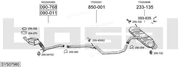 Bosal SYS07980