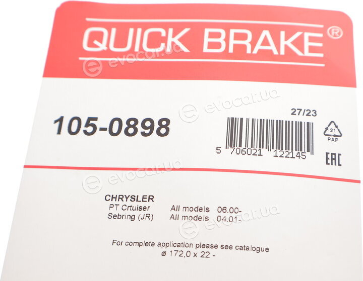 Kawe / Quick Brake 105-0898