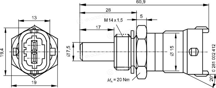 Bosch 0 281 002 412