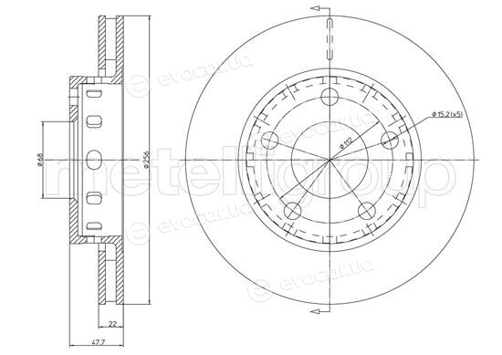 Metelli 23-1210C