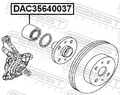 Febest DAC35640037