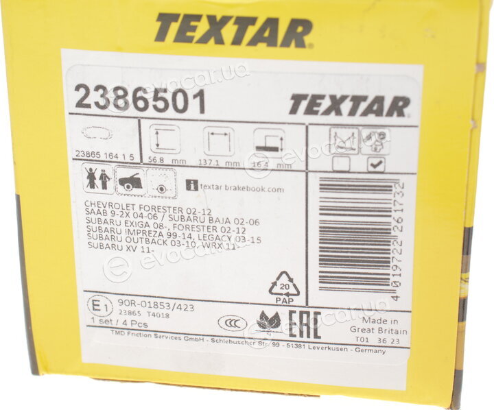 Textar 2386501
