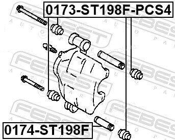 Febest 0174-ST198F