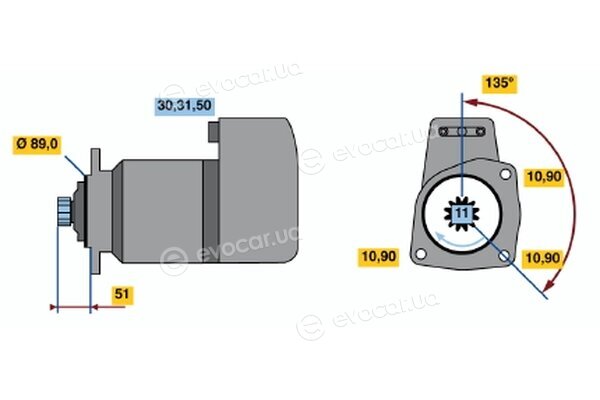 Bosch 0 001 416 075